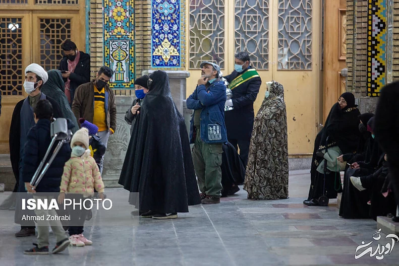 (تصاویر) شب آرزو‌ها در حرم حضرت فاطمه معصومه(س)